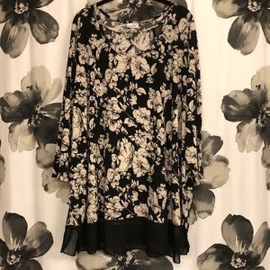 Floral Caged Blouse NWOT 26/28